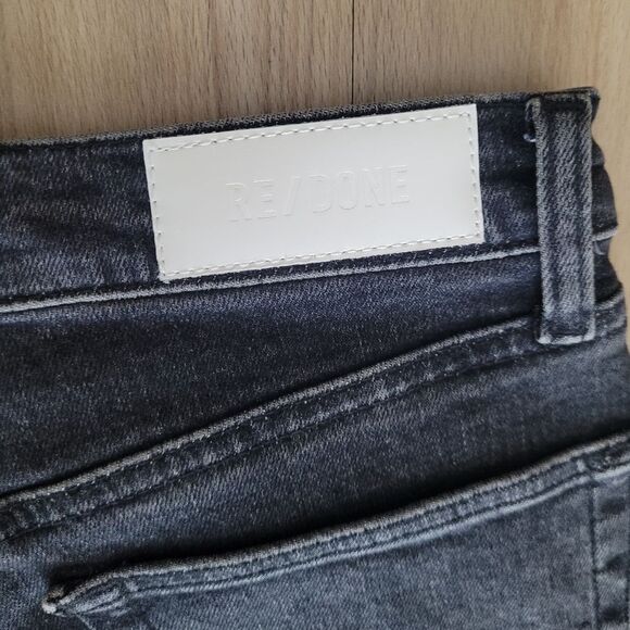 ReDone 70s Crop Boot Women's 28 Stone Noir Grunge - Picture 6 of 6